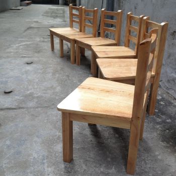 Ghế gỗ mầm  non mẫu mới